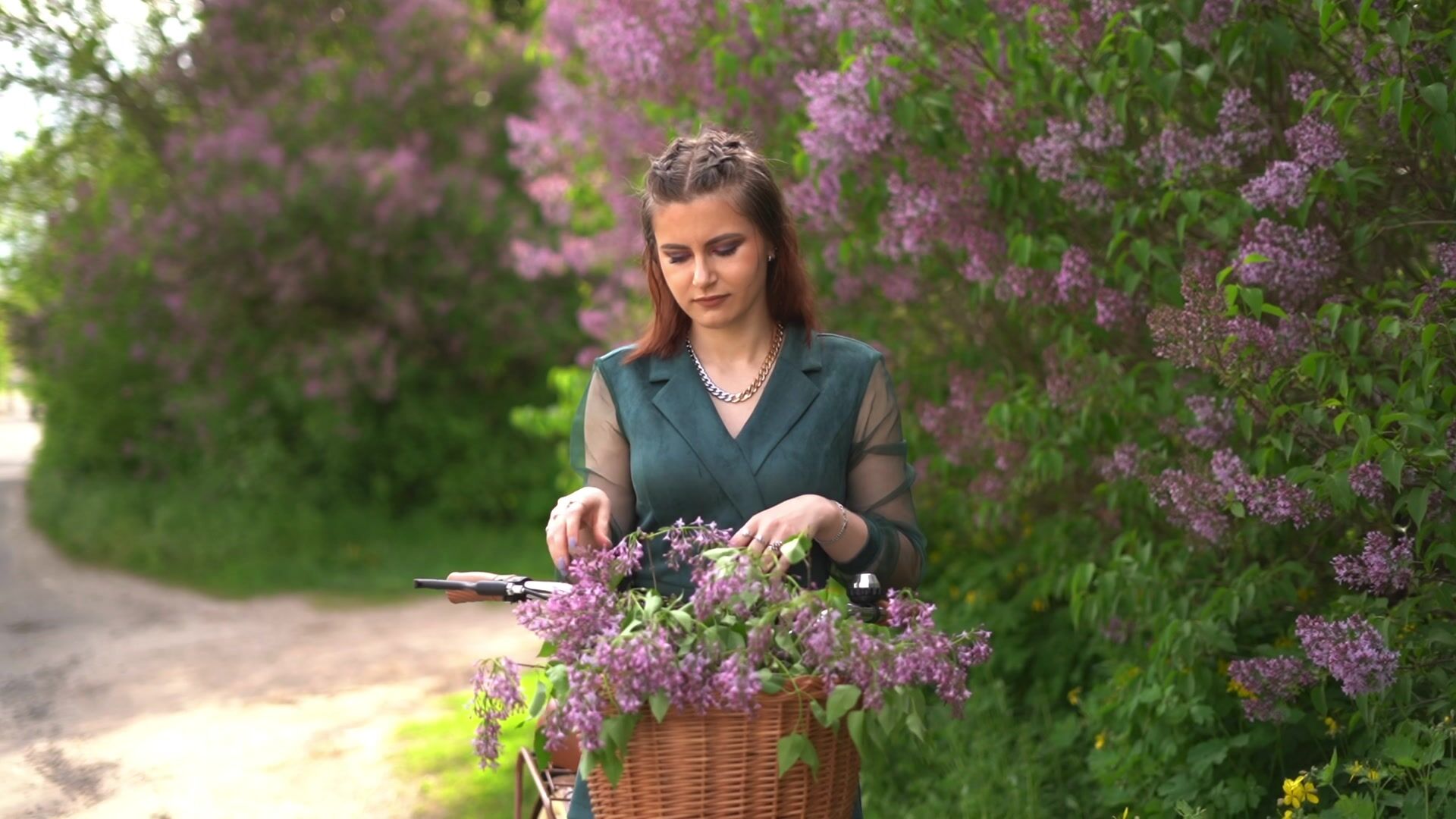 relaxation in the lilac bushes