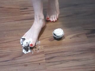 Cupcake Covered Feet