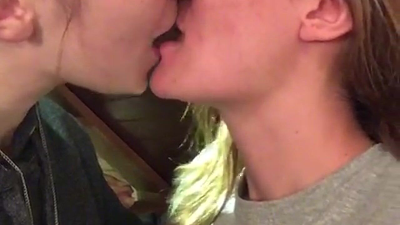 Two girls 1 kiss 💋❤️