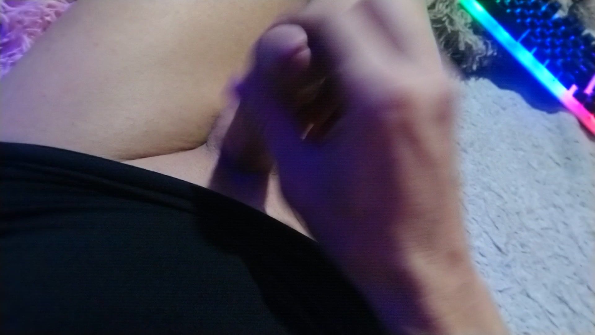 Close up quick cum...)