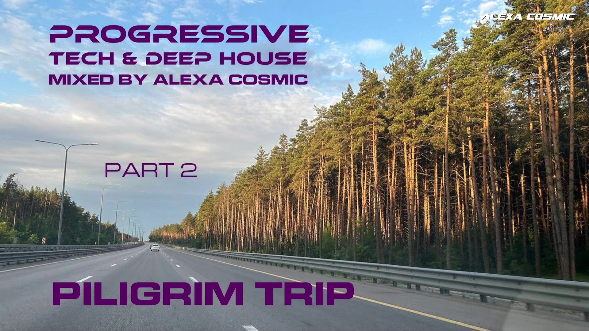 Piligrim Trip Part 2 progressive, tech, deep and micro house mixed by Alexa Cosmic 2024-06-02