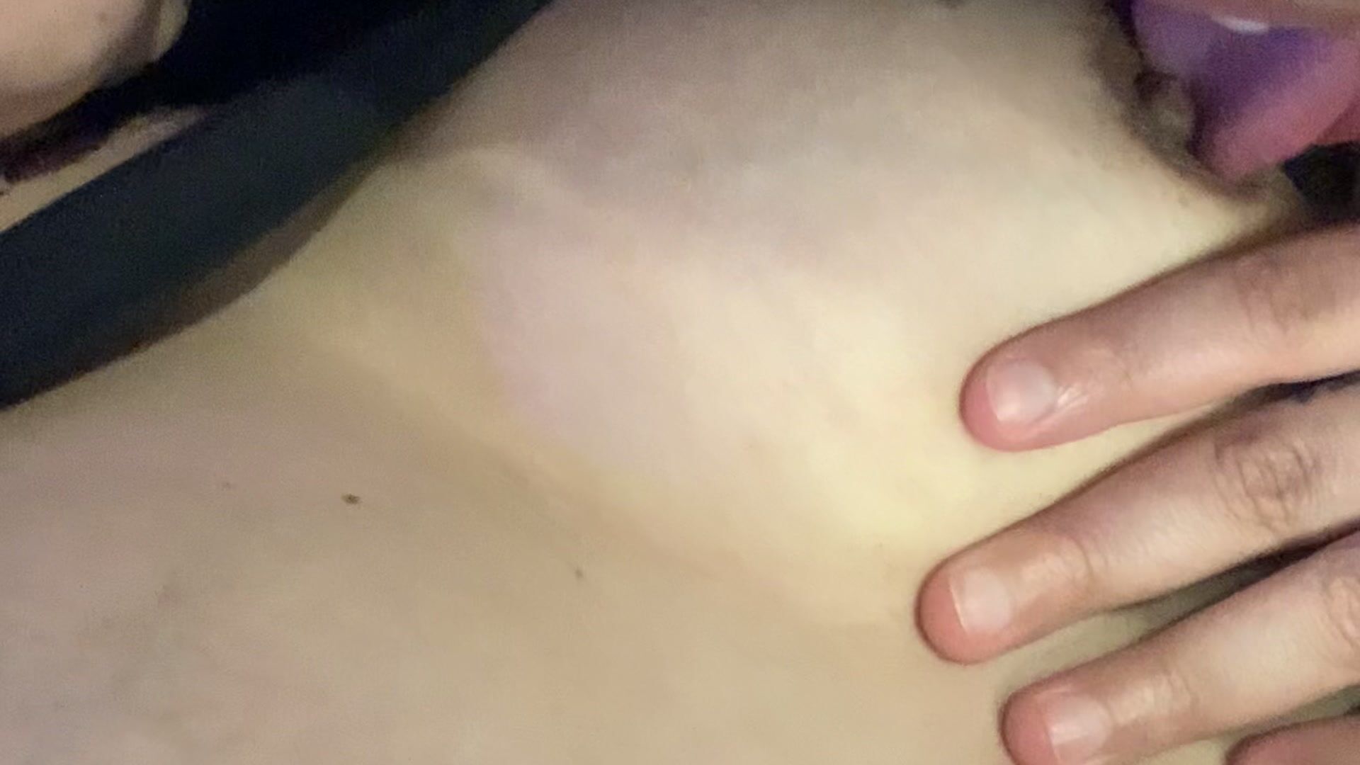 getting my titties sucked