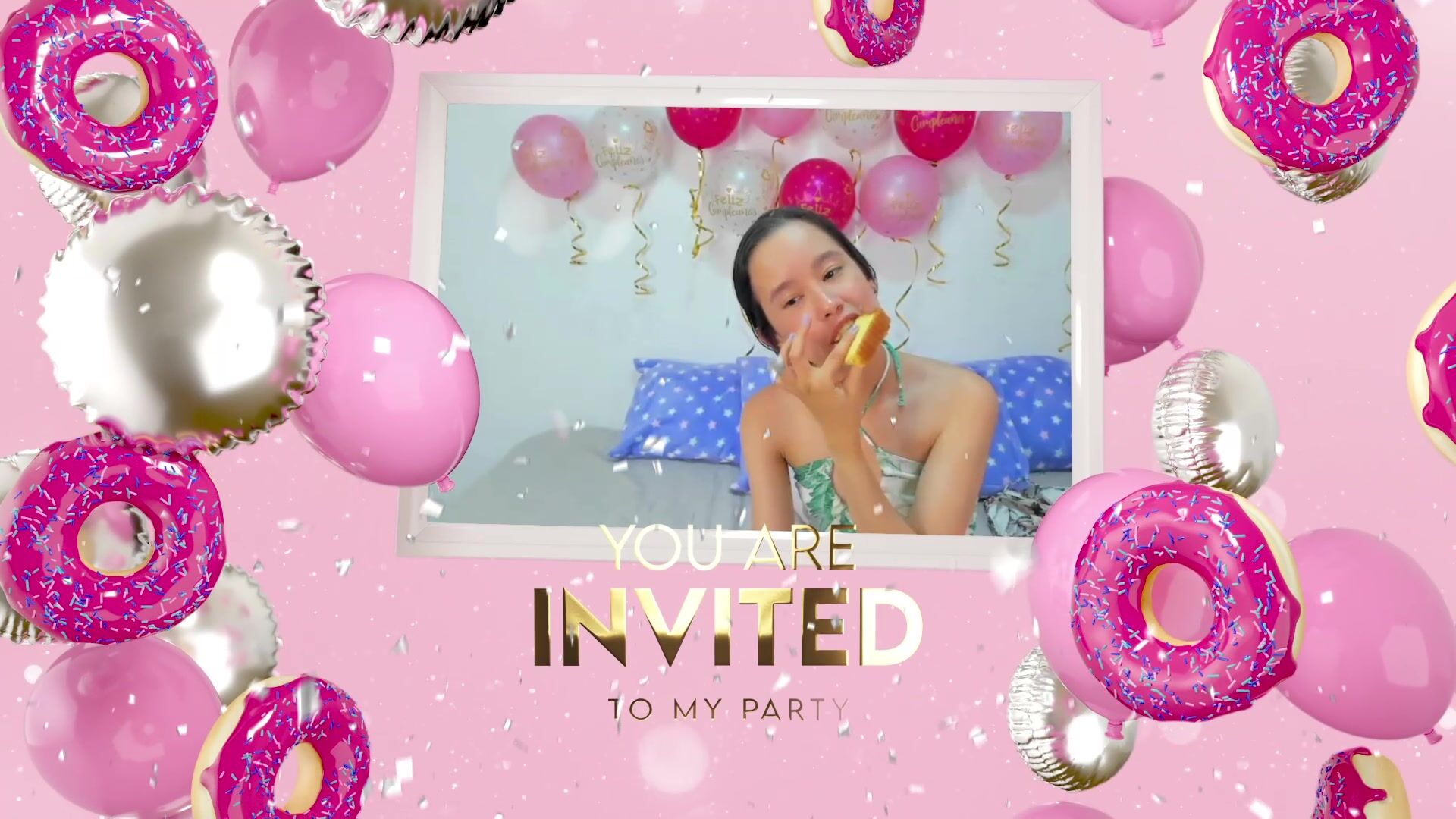 INVITATION TO MY BIRTHDAY