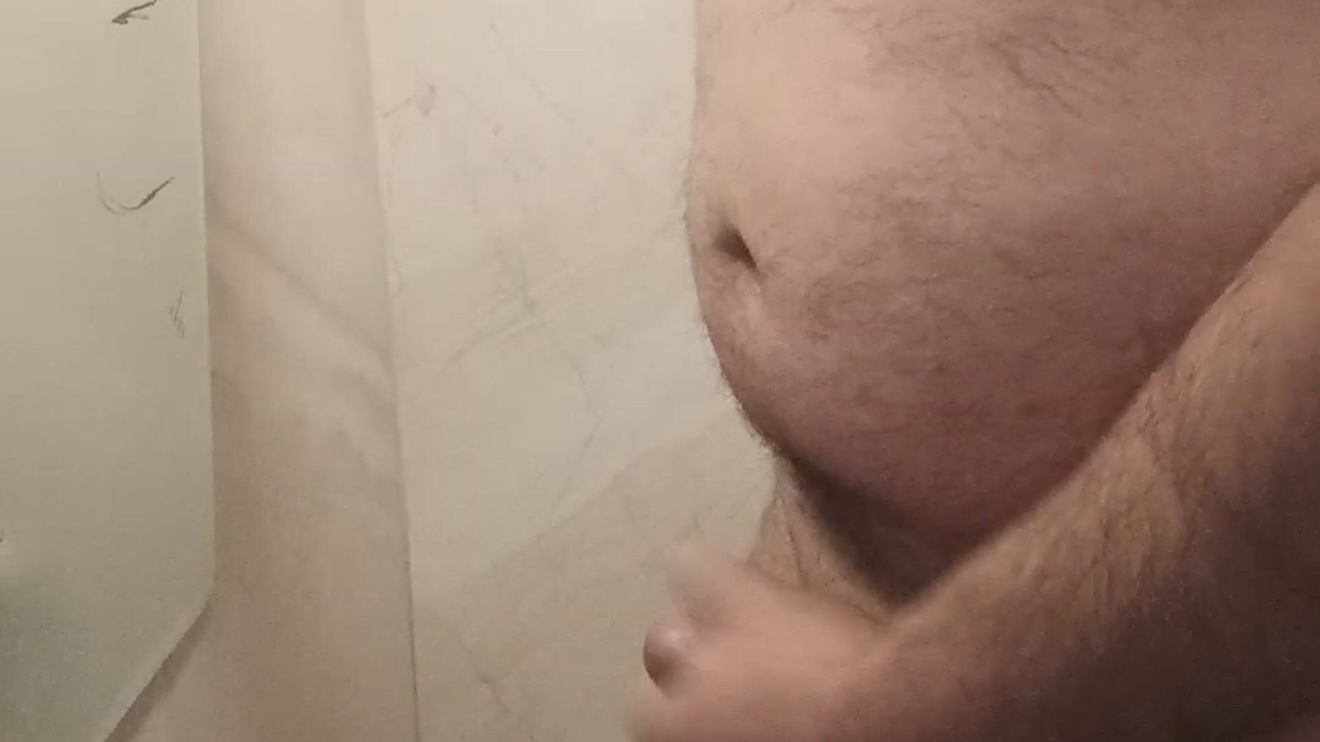 Muscular Turkish daddy cums in the office bathroom, the sounds are worth listening to and he squirts