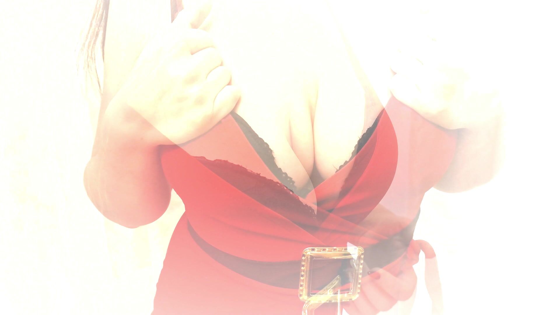 Mrs Santa teasing you