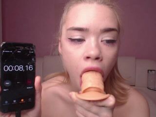 Dildo Deepthroat Holding RECORD