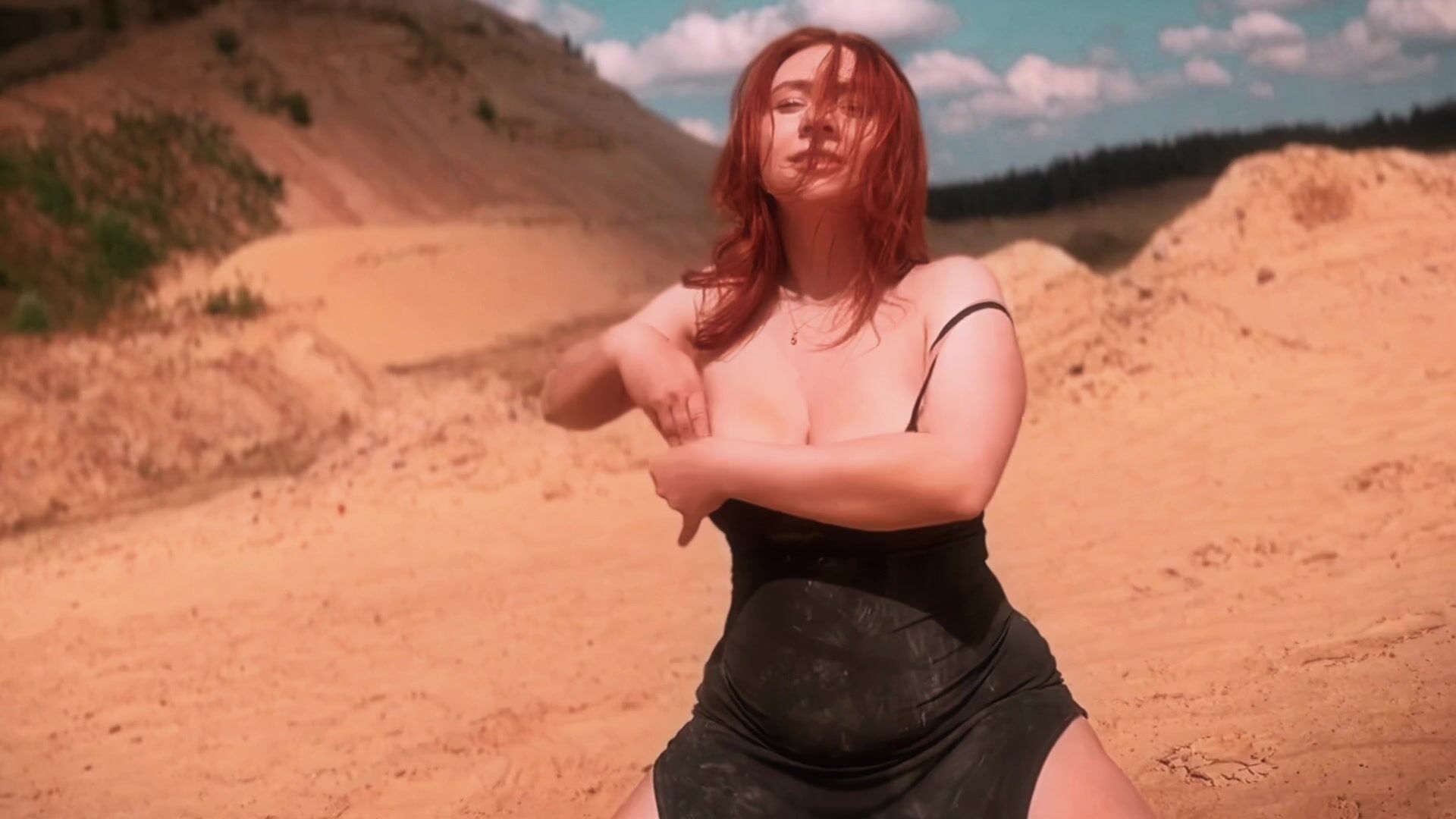 my hot tits in the sand