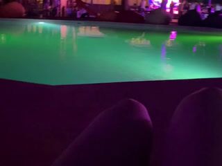 Pool and my naked legs