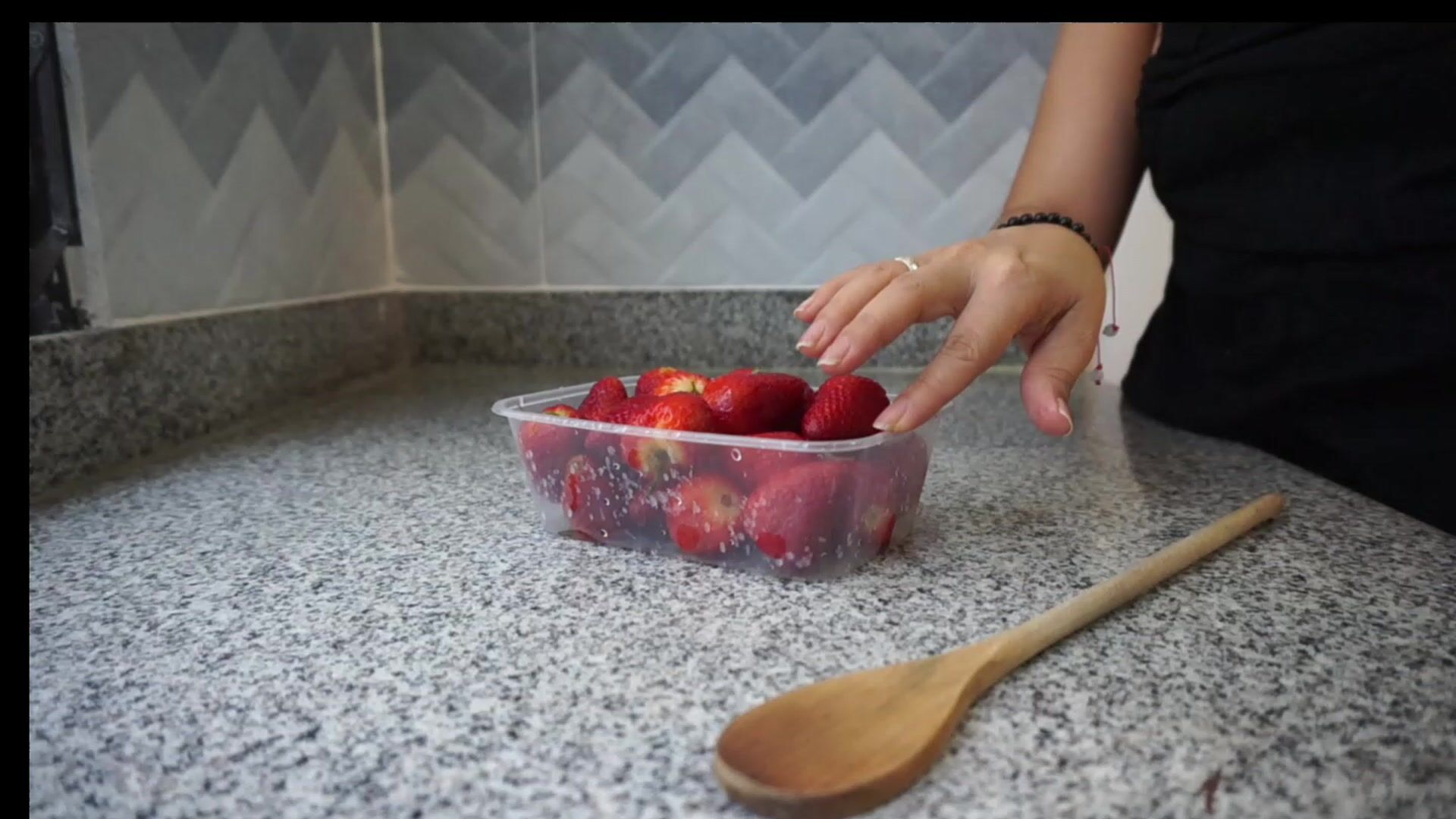 time in the kitchen with Sophie