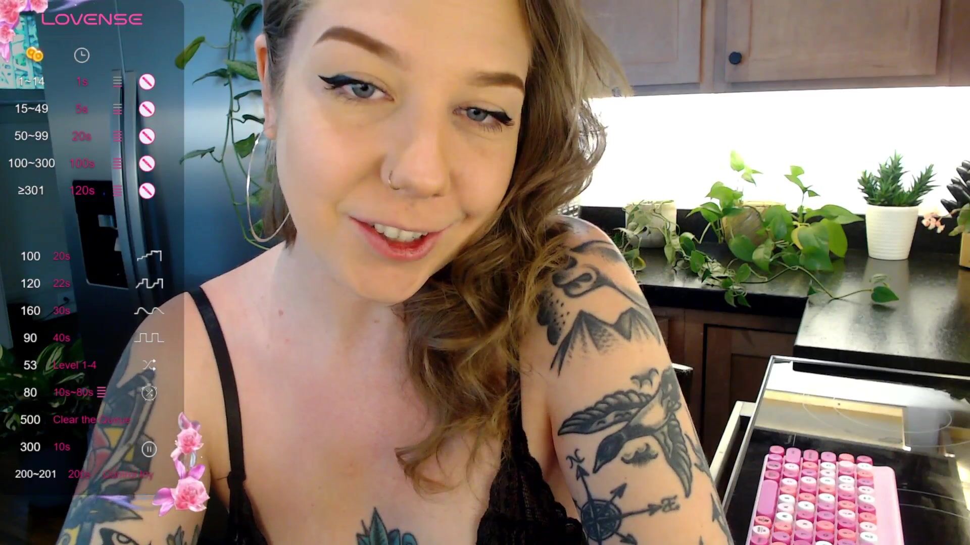 Submission for Piercing Category - video by SaintMargaret cam model