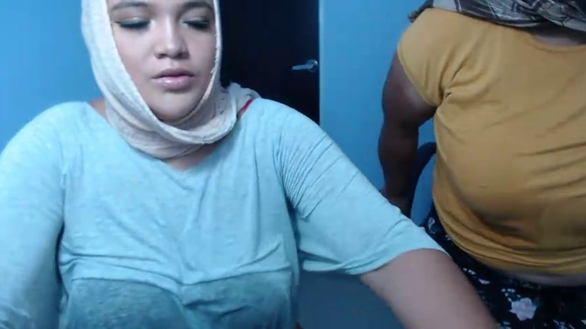 fucking my pussy while I look at her huge tits